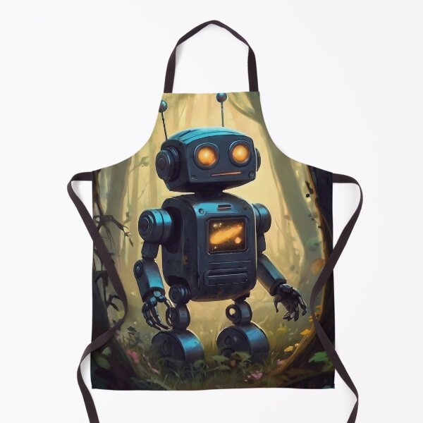 Item preview, Robot in the forest designed and sold by M-Y-A-R-T-.