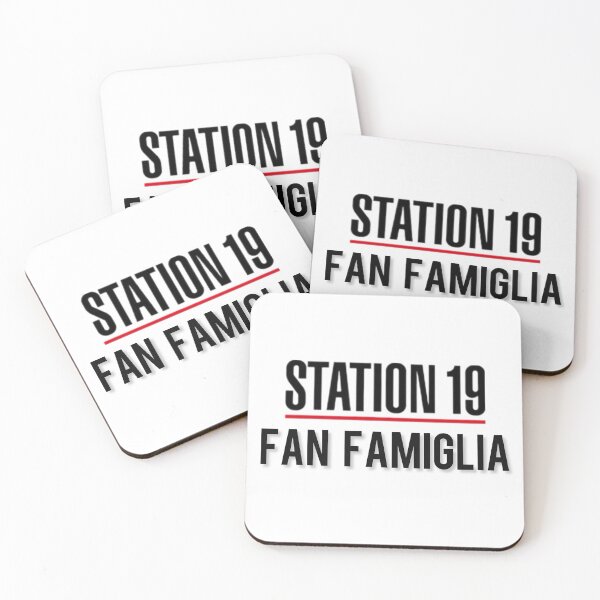 Item preview, Station 19 Fan Famiglia designed and sold by charcaz.