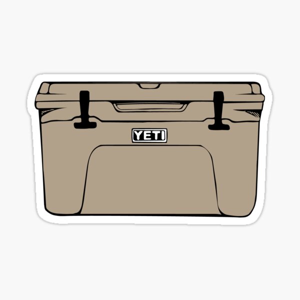 Cooler (Brown) Sticker