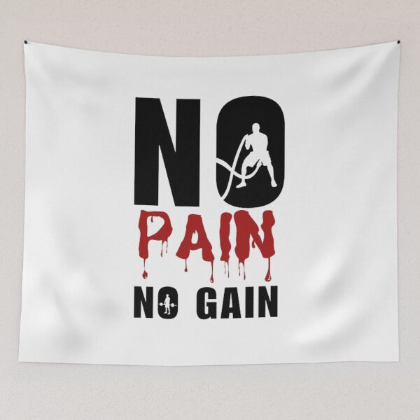 Item preview, NO PAIN NO GAIN designed and sold by Aadiimanavv.