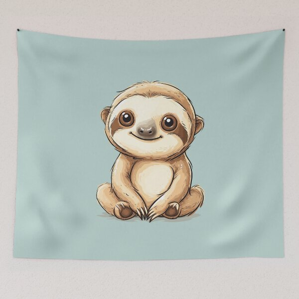 Item preview, Cute Baby Sloth designed and sold by wotsthis.
