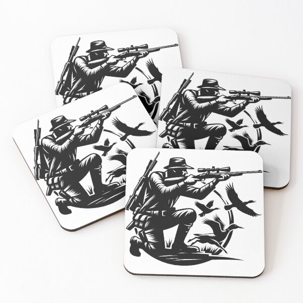 Item preview, Fearless Hunters Hunting in Jungle designed and sold by vectorillus.
