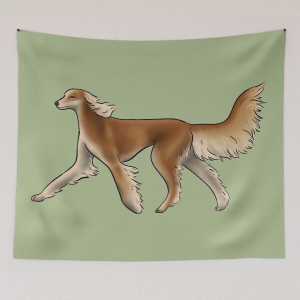 Item preview, Saluki dog designed and sold by Milanicole.