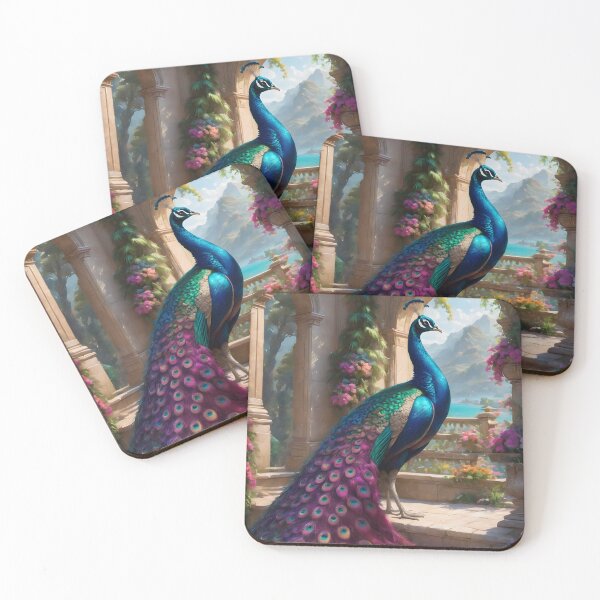 Item preview, Beautiful Peacock - Design 1 designed and sold by Geek-Girl-Art.