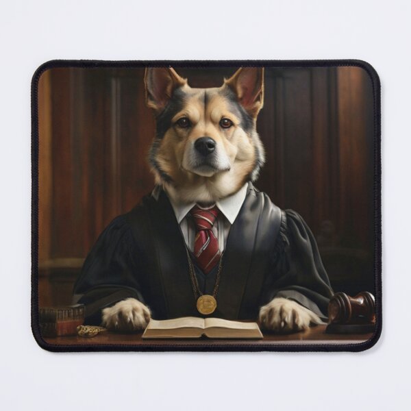 Item preview, Divine Justice: Canine Courtroom Chronicles designed and sold by DoggyDream.