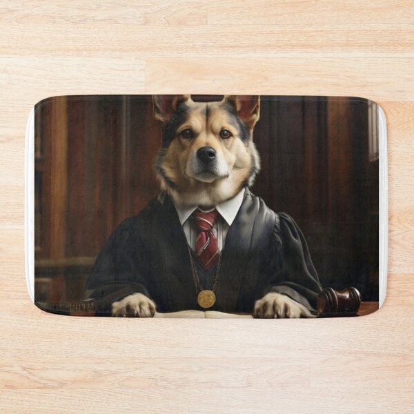 Item preview, Divine Justice: Canine Courtroom Chronicles designed and sold by DoggyDream.