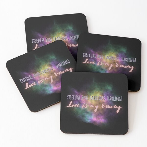 Item preview, Bisexual and fabulous, darling! Love is my runway. designed and sold by UnCoverDesign.