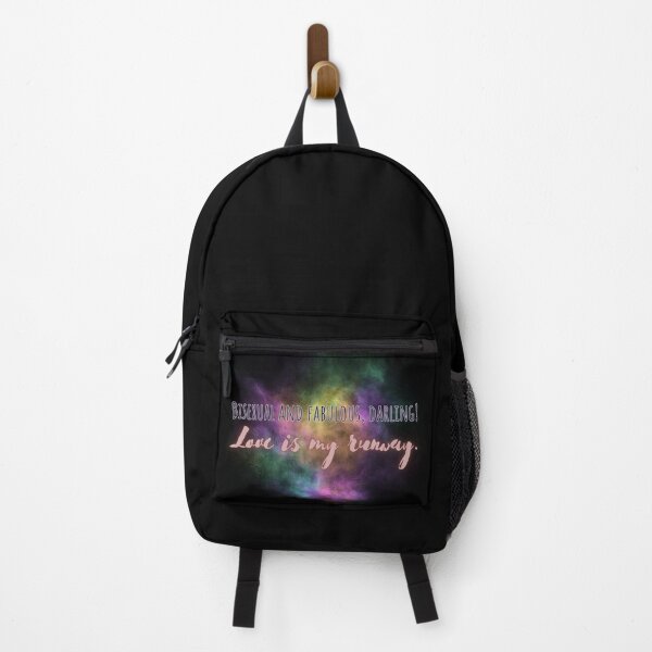 Item preview, Bisexual and fabulous, darling! Love is my runway. designed and sold by UnCoverDesign.