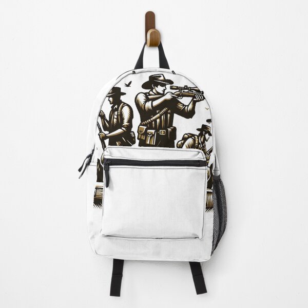 Item preview, Fearless Hunters Hunting in Jungle designed and sold by vectorillus.