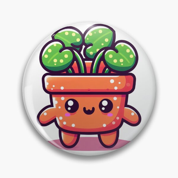 Item preview, Cute Chinese Money Plant Sticker designed and sold by quirkyfrog.