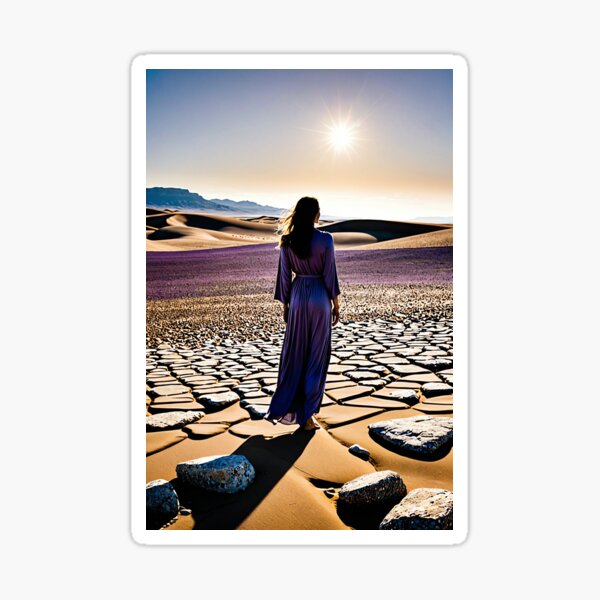 Sands of Solitude Sticker