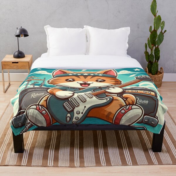 Item preview, rock cat designed and sold by BigBlueArt.