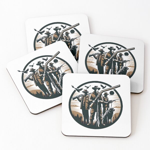 Item preview, Fearless Hunters Hunting in Jungle designed and sold by vectorillus.