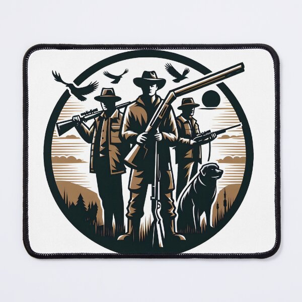 Item preview, Fearless Hunters Hunting in Jungle designed and sold by vectorillus.
