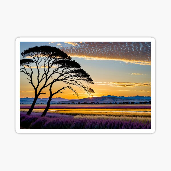 Serenity Unfolds Sticker