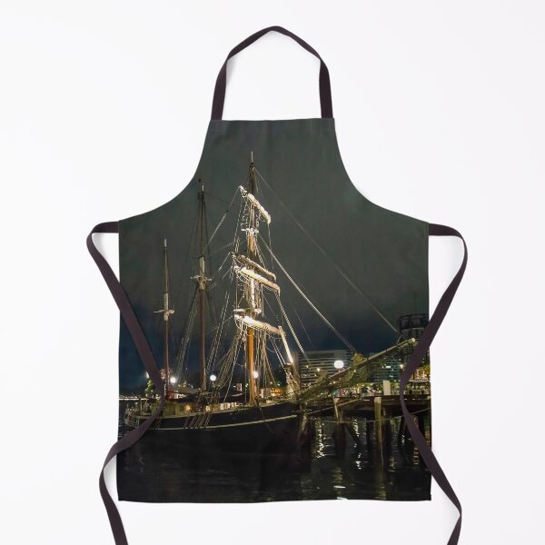 Item preview, Tall Sailing Ship In The Harbour designed and sold by Barry Ion.