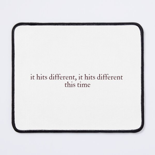 Item preview, Taylor Swift Hits Different lyrics designed and sold by Funky Penguin.