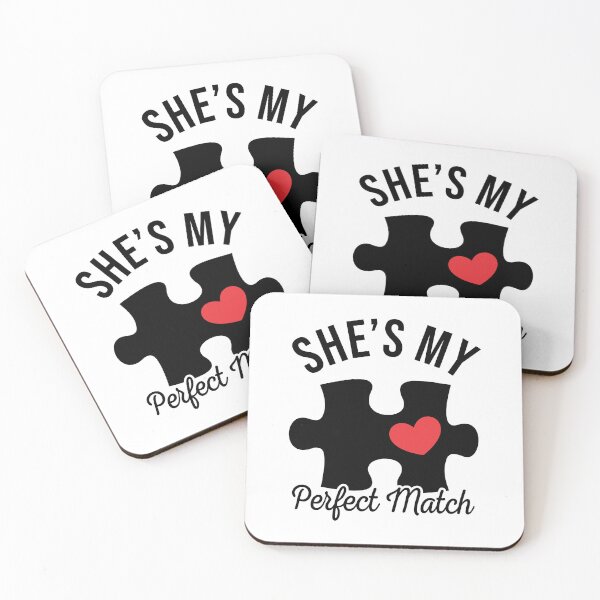 Item preview, SHE'S MY PERFECT MATCH designed and sold by tatajef14.