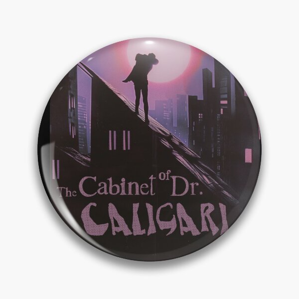 Item preview, The Cabinet of Dr. Caligari Pop Art Neon Noir Art Re-Imagined, Robert Wiene designed and sold by PrintShangri-La.