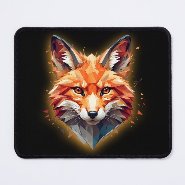 Item preview, Cute Fox Face / Geometrical Art designed and sold by PolygonPinnacle.