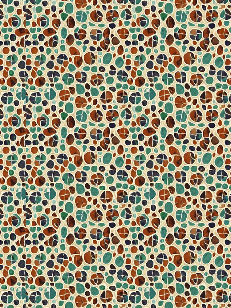 Thumbnail 4 of 4, iPhone Case, Rock Tile Pattern designed and sold by DestoPattern.
