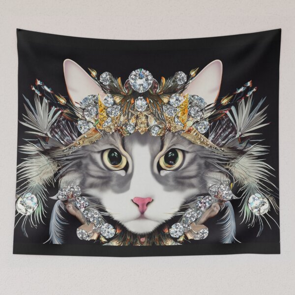 Item preview,  Fantasy cat all dressed up designed and sold by Photopat.