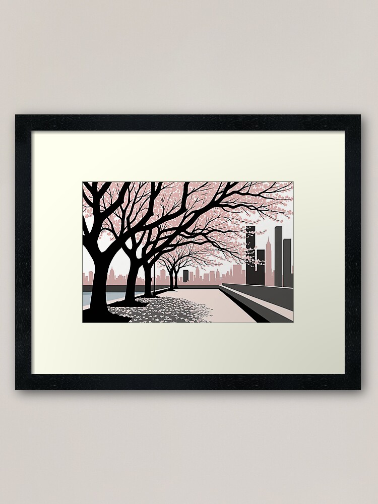 Thumbnail 1 of 7, Framed Art Print, Serene Oasis in the City designed and sold by PanoramaPrints.