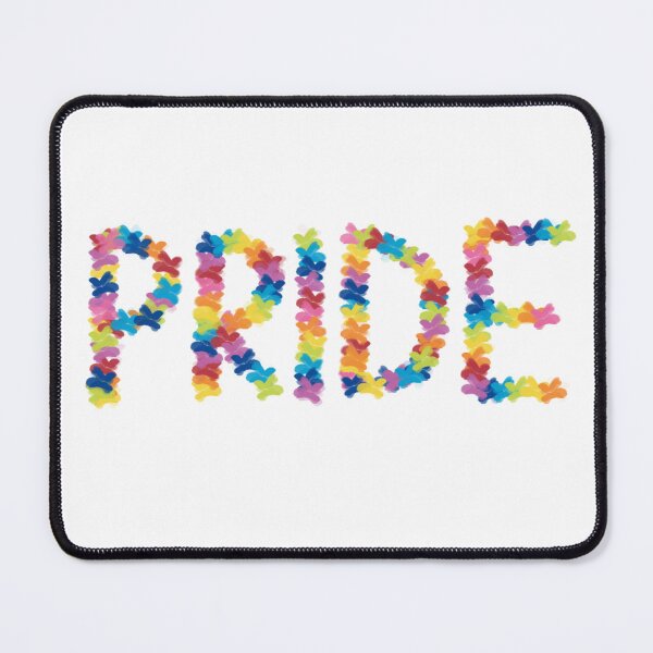 Item preview, Pride: Flowery version in the colours of the rainbow designed and sold by Fridolini.