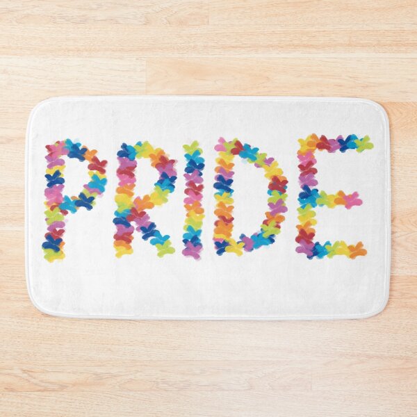 Item preview, Pride: Flowery version in the colours of the rainbow designed and sold by Fridolini.