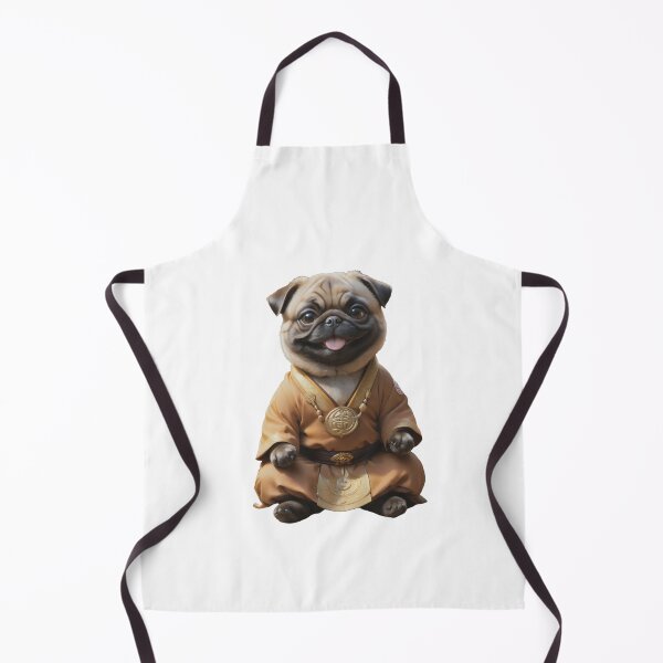 Item preview, Meditation Monk Pug Dog designed and sold by GiwuArt777.