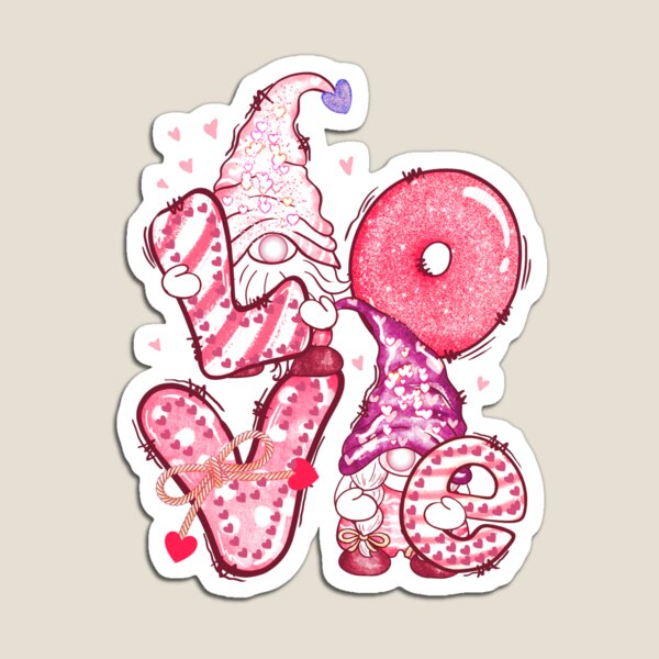 Item preview, Cute Love Valentine  Gnomes - Valentine Day Gifts  designed and sold by ShreecreatE.
