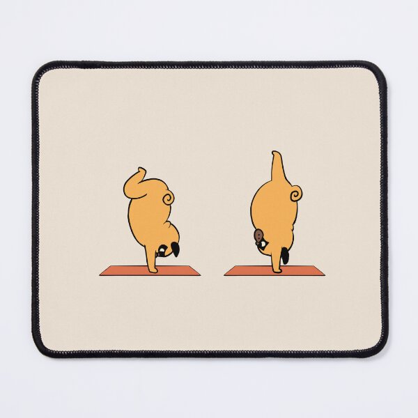 Item preview, Pug Yoga Handstand designed and sold by Huebucket.