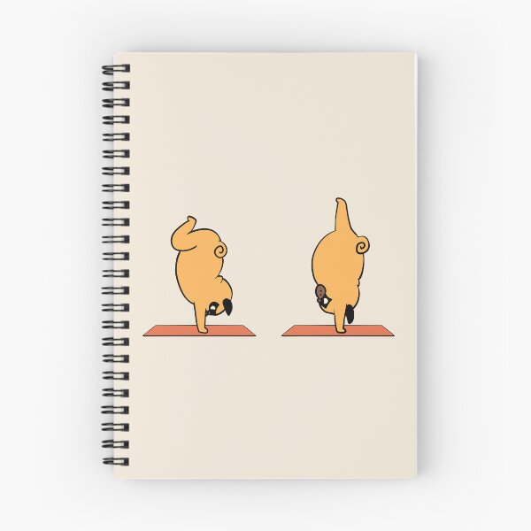 Item preview, Pug Yoga Handstand designed and sold by Huebucket.