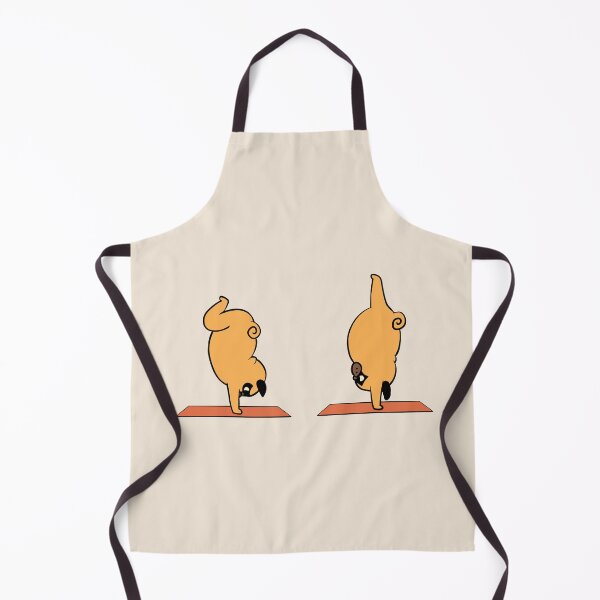 Item preview, Pug Yoga Handstand designed and sold by Huebucket.