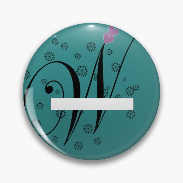 Item preview, Stylized letter design with swirls and snowflake like shapes surrounding it and two pink hearts are placed near the center of design adding a touch of color to the predominantly black and white image designed and sold by Dhamm  Jyoti.