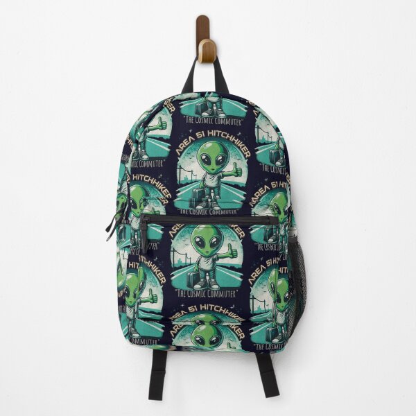 Item preview, Cosmic Commuter: Area 51 Hitchhiker Adventure designed and sold by Sir Meow Meow.