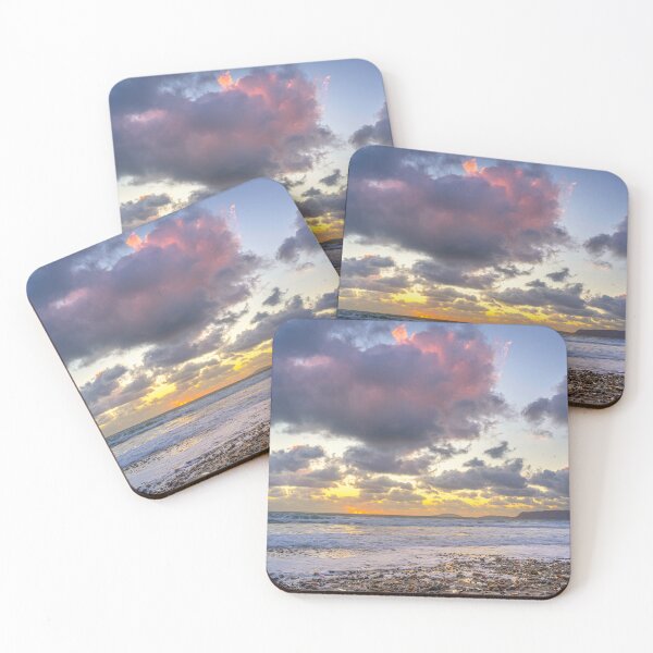 Item preview, Hell's Mouth / Porth Neigwl  winter sunset,  HMPC designed and sold by Turtle  Photography.