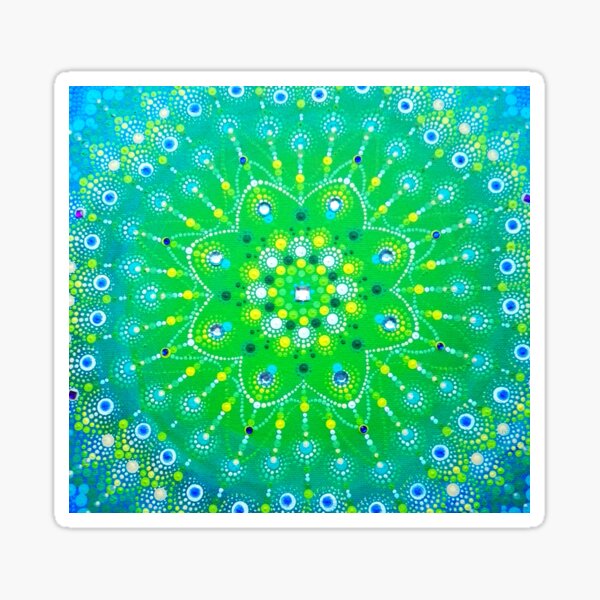 Nicole Mandala Sticker