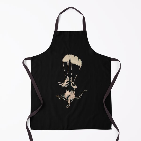 Item preview, Banksy rat parachuting with facemark designed and sold by QuirkByLgnatius.