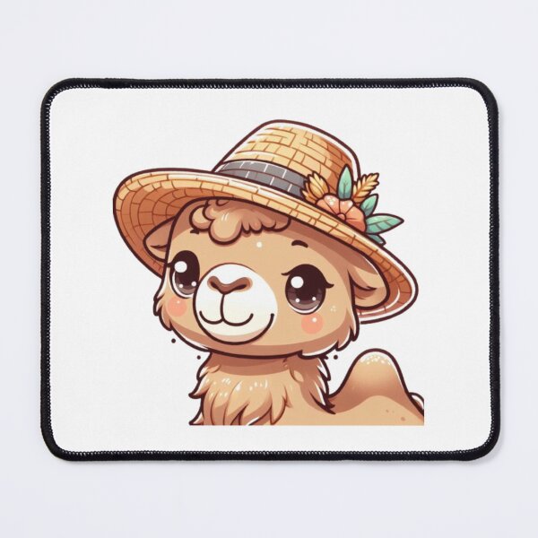 Item preview, Camel with straw hat designed and sold by Kenji11.