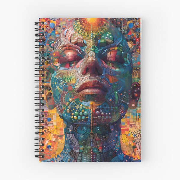 Item preview, Cyber Mirage: A Kaleidoscope of Illusions designed and sold by AI-Only Creations.
