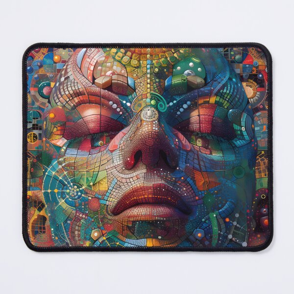 Item preview, Cyber Mirage: A Kaleidoscope of Illusions designed and sold by AI-Only Creations.