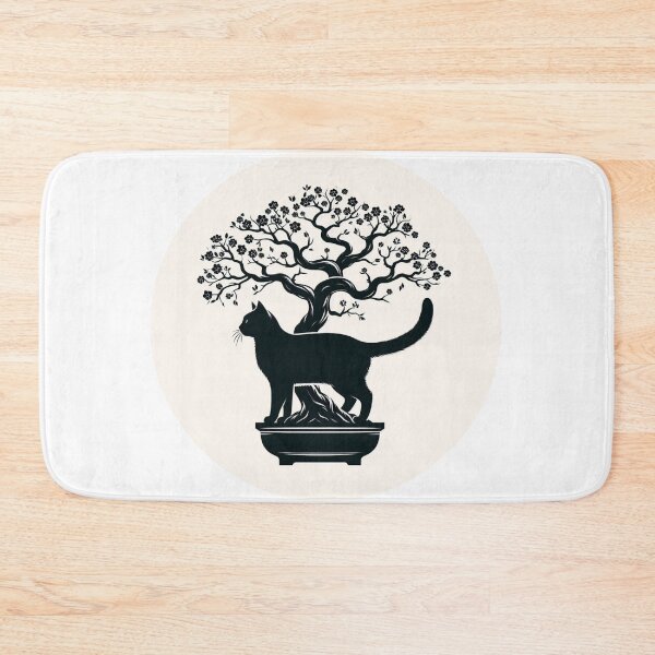 Item preview, With a cat bonsai 1 designed and sold by tohoku-jp.
