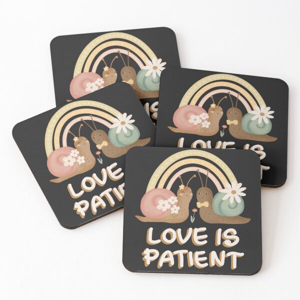 Item preview, Love is patient designed and sold by pinkyfish1010.