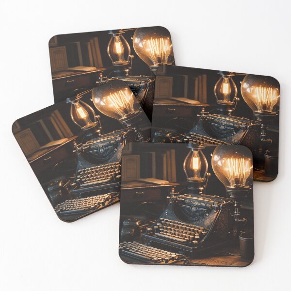 Item preview, Vintage Typewriter In Antique Setting designed and sold by Barry Ion.