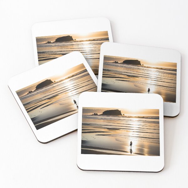 Item preview, Golden Dawn on a Barren Shore designed and sold by PanoramaPrints.
