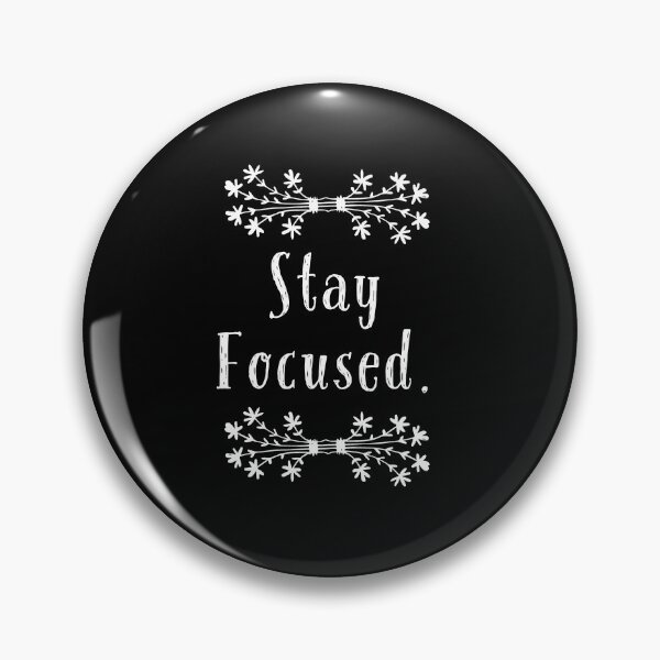 Item preview, Stay Focused. | Stickers  designed and sold by umorshofi.