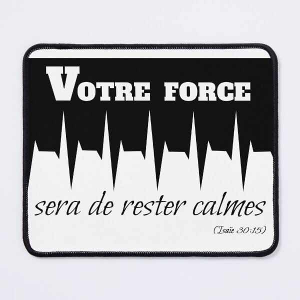 Item preview, Citation biblique - Isaïe 30:15 designed and sold by Cover77.