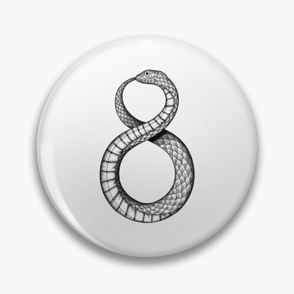 Item preview, Snake Infinity Loop Ouroboros  designed and sold by Idle Morrow.