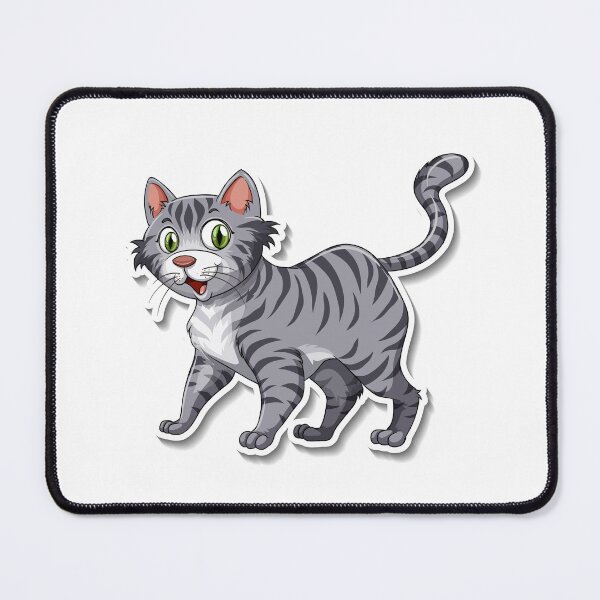 Item preview, Cat cartoon character Sticker designed and sold by Tamimcreations.